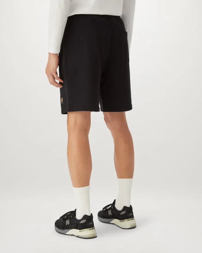 Shorts Men Belstaff Belstaff Sweatshorts Black Shorts Men Belstaff Belstaff Sweatshorts Black