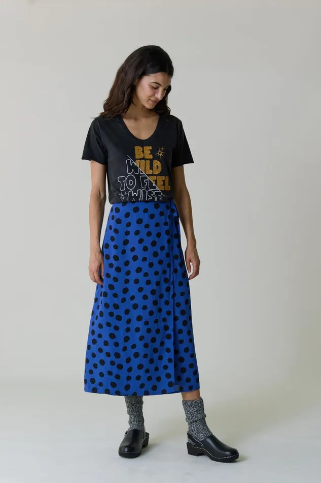 Skirts and Shorts Women Leon and Harper Jimini Spot Skirt Blue