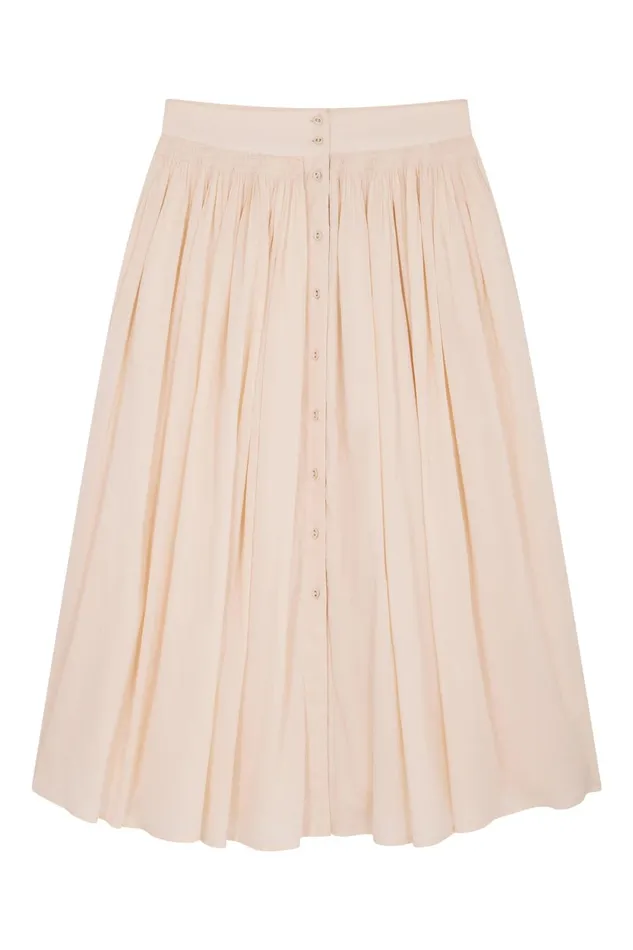 Skirts and Shorts Women Leon and Harper Jiotto Plain Skirt Ecru