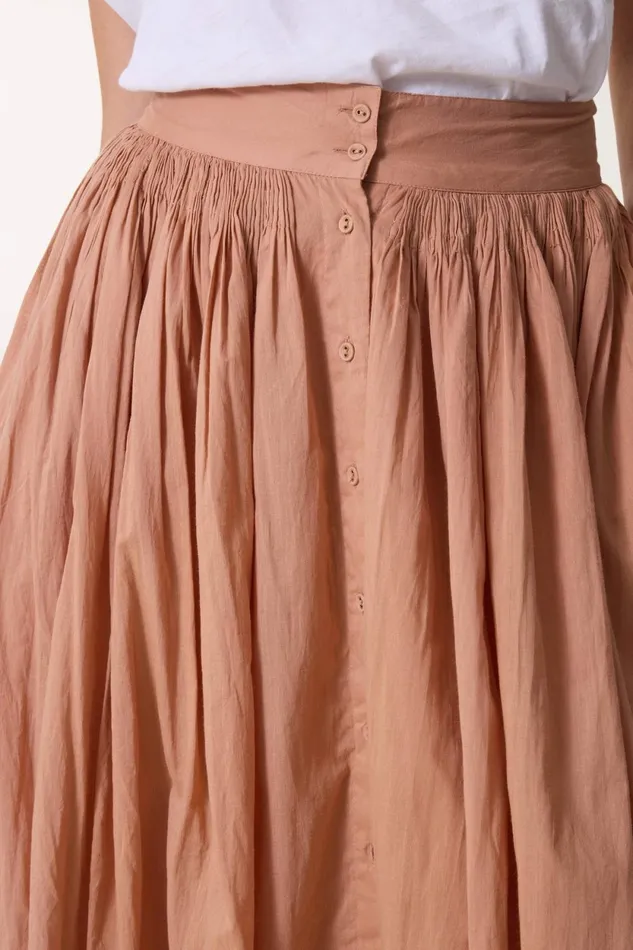 Skirts and Shorts Women Leon and Harper Jiotto Plain Skirt Peach