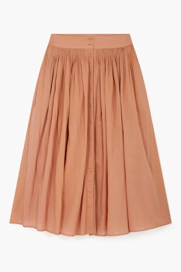 Skirts and Shorts Women Leon and Harper Jiotto Plain Skirt Peach
