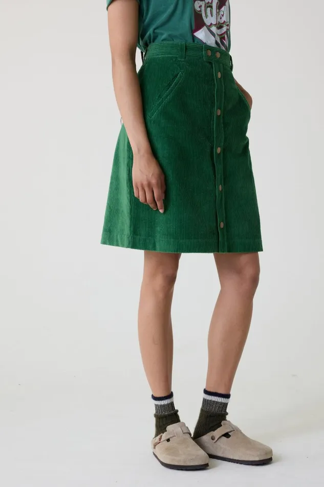 Skirts and Shorts Women Leon and Harper Joris Plain Skirt Green