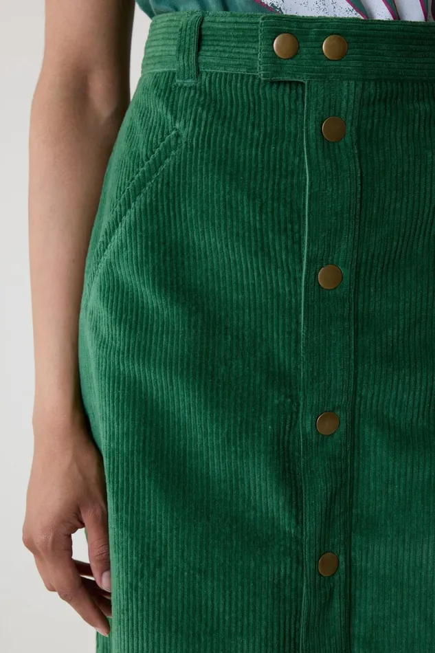 Skirts and Shorts Women Leon and Harper Joris Plain Skirt Green