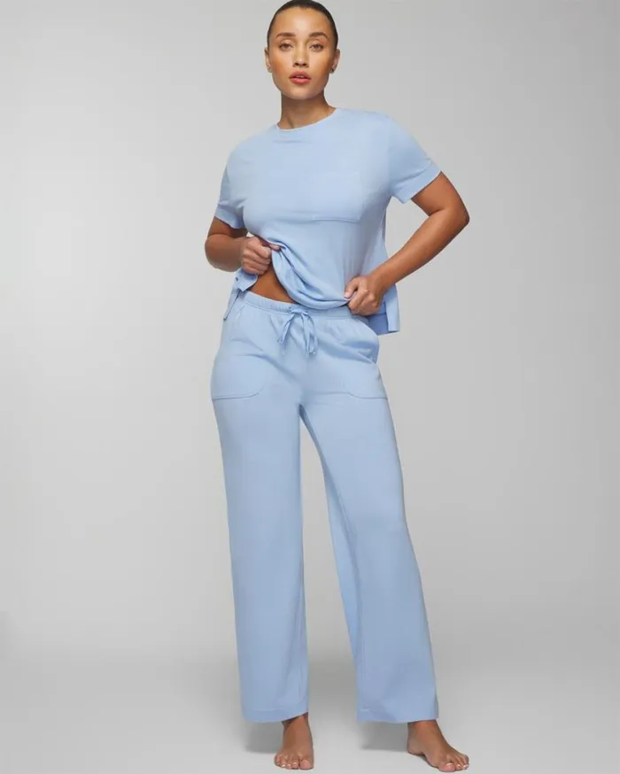 Soma Most Loved Cotton Pants Heather Agate Women Matching Sets and Separates