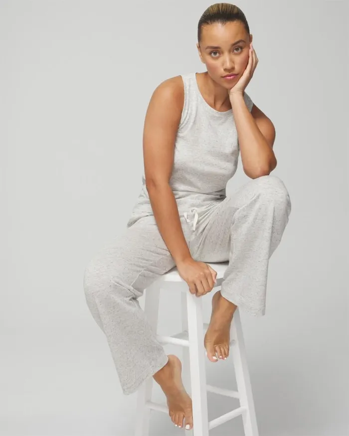 Soma Most Loved Cotton Pants Heather Agate Women Matching Sets and Separates