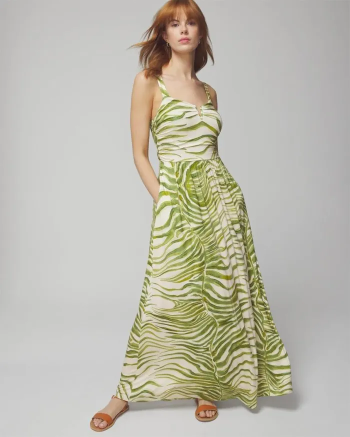 Soma Soft Jersey VWire Maxi Bra Dress Into The Groove Grand Ws Women Long Dresses