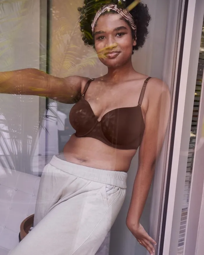 Soma TellTale The Creator Perfect Coverage Bra Dolce Vida Dark Nude Women Bras