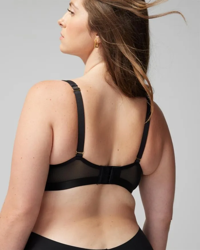 Soma Unbelievable Lift Balconette Bra Clay Rose Women Bras