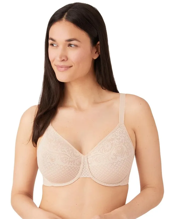 Soma Wacoal Visual Effects 1 Inch Minimizer Bra Sand Women Bras