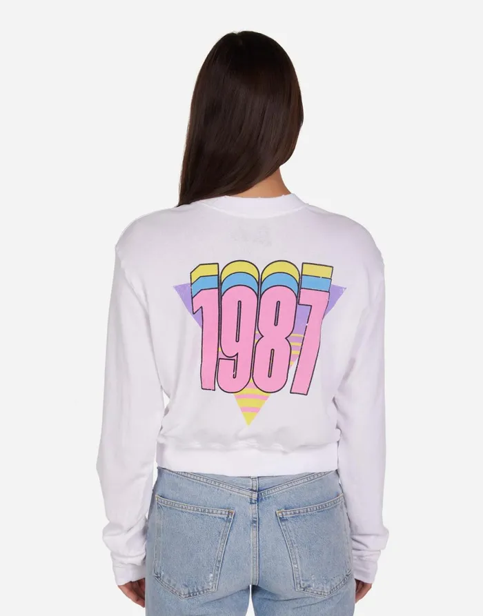 Spalding Barbie 1987 White Women039s Lauren Moshi Long Sleeve
