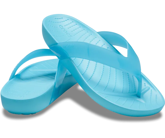 Splash Glossy Flip Neptune Women Crocs FlipFlops