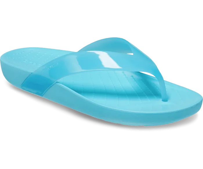 Splash Glossy Flip Neptune Women Crocs FlipFlops