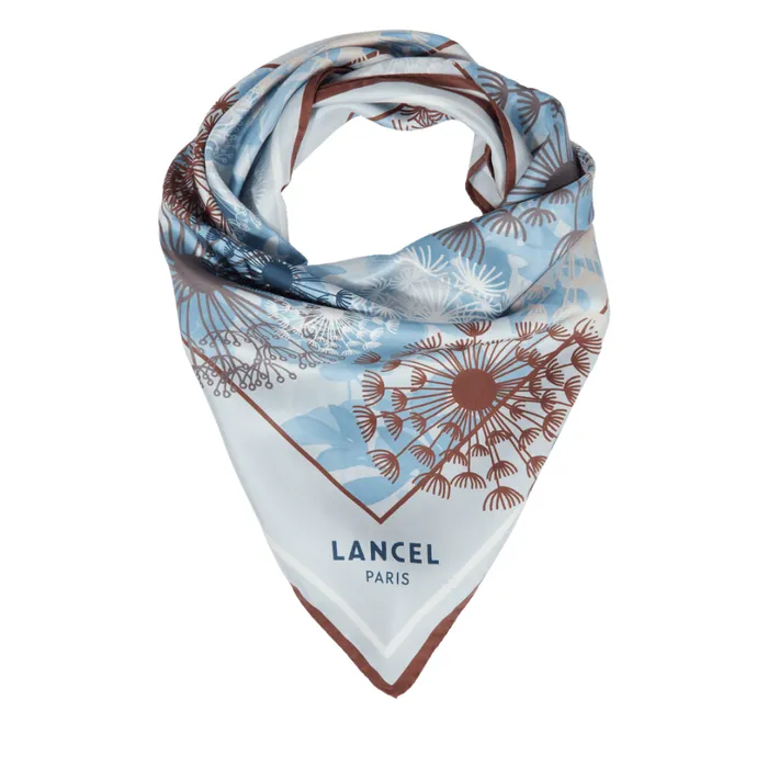 Square 90 Multico Snow Women Lancel Silk Square And Headband Square 90 Multico Snow Women Lancel Silk Square And Headband