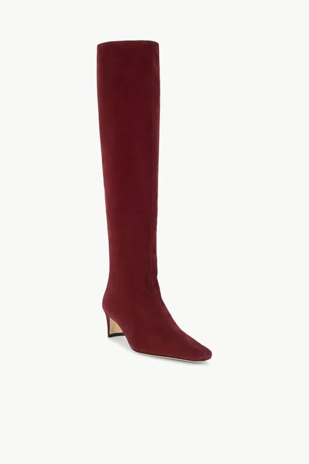 STAUD Boots WALLY BOOT Pinot Suede 8211 Women STAUD Boots WALLY BOOT Pinot Suede 8211 Women