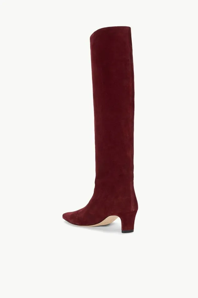 STAUD Boots WALLY BOOT Pinot Suede 8211 Women STAUD Boots WALLY BOOT Pinot Suede 8211 Women