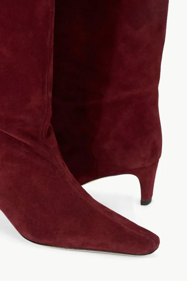 STAUD Boots WALLY BOOT Pinot Suede 8211 Women STAUD Boots WALLY BOOT Pinot Suede 8211 Women