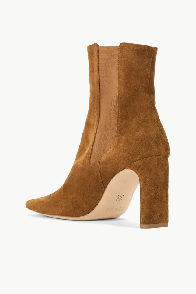 STAUD Boots WALLY HIGH HEEL ANKLE BOOT Tan 8211 Women
