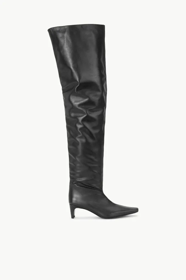 STAUD Boots WALLY OVERTHEKNEE BOOT Black 8211 Women