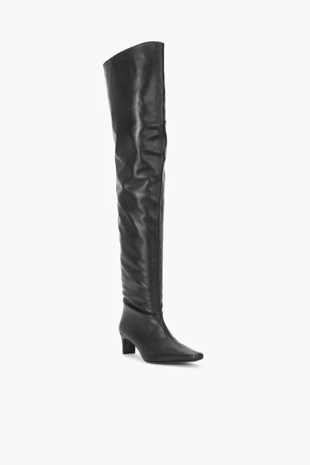 STAUD Boots WALLY OVERTHEKNEE BOOT Black 8211 Women STAUD Boots WALLY OVERTHEKNEE BOOT Black 8211 Women