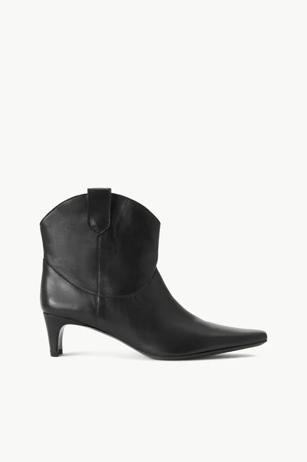 STAUD Boots WESTERN WALLY ANKLE BOOT Black 8211 Women
