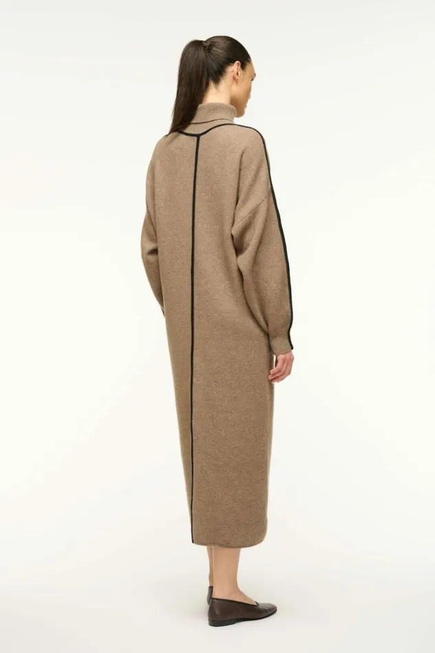 STAUD Dresses APRES DRESS Mushroom Black 8211 Women