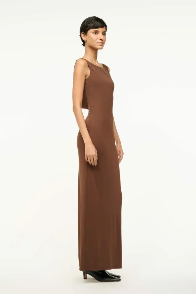 STAUD Dresses BUA DRESS Dark Oak 8211 Women