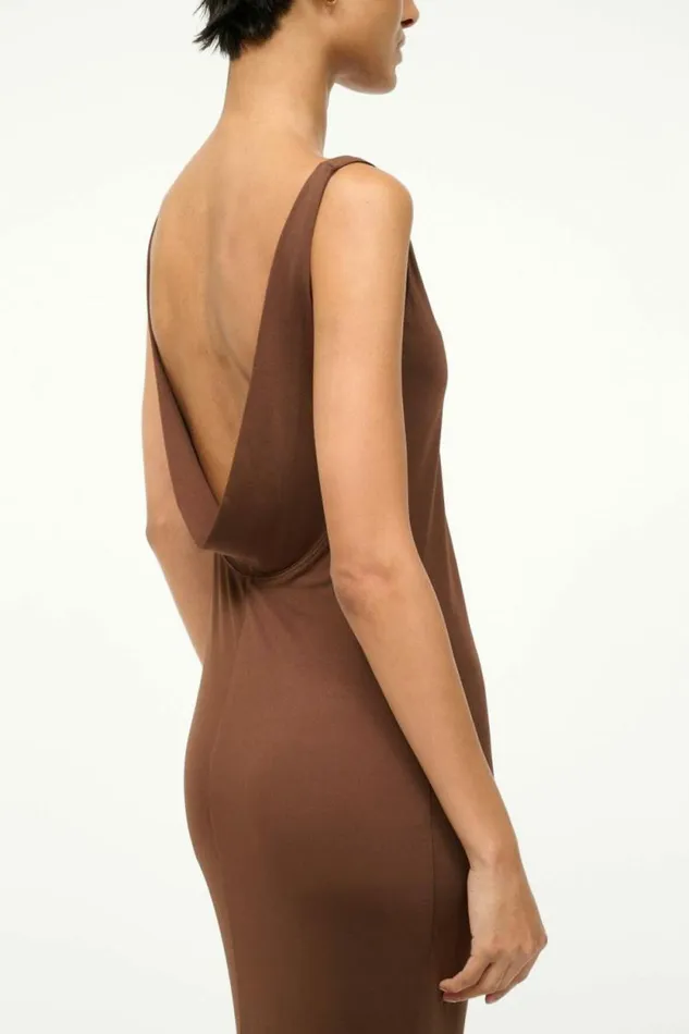 STAUD Dresses BUA DRESS Dark Oak 8211 Women