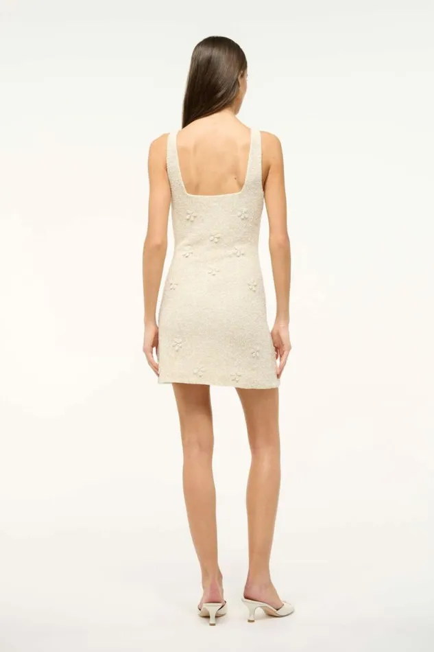 STAUD Dresses LE SABLE DRESS Ivory 8211 Women STAUD Dresses LE SABLE DRESS Ivory 8211 Women