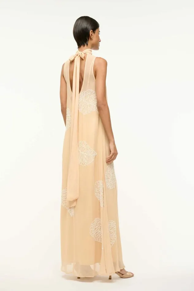 STAUD Dresses RUBI DRESS Sandy Palm 8211 Women STAUD Dresses RUBI DRESS Sandy Palm 8211 Women