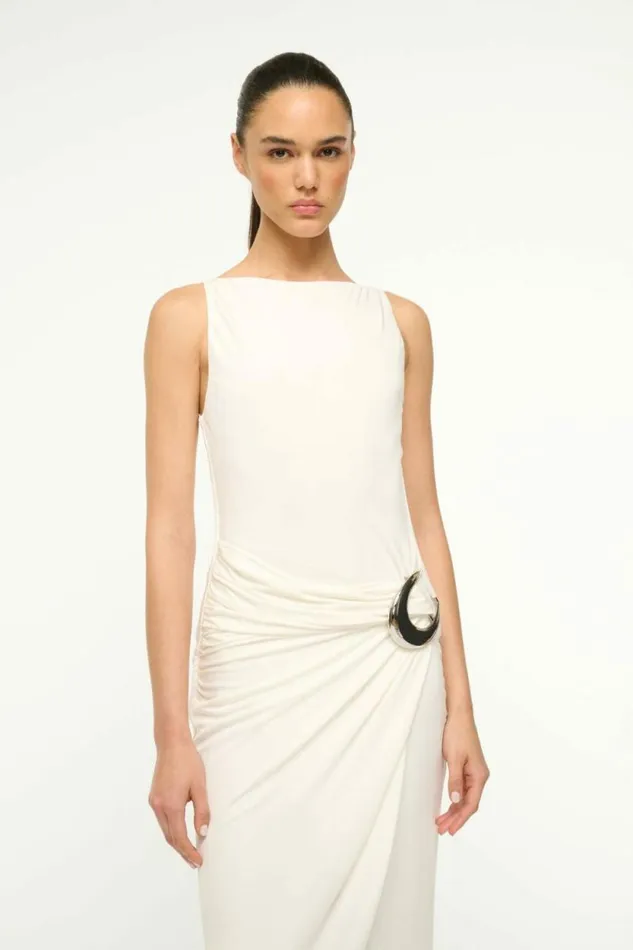 STAUD Dresses TALIA DRESS Ivory 8211 Women