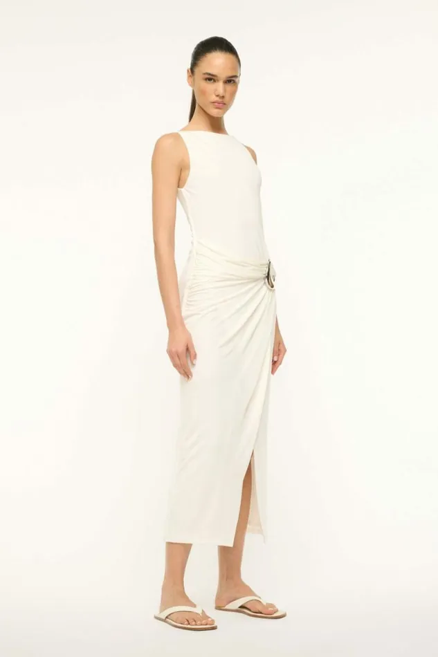 STAUD Dresses TALIA DRESS Ivory 8211 Women
