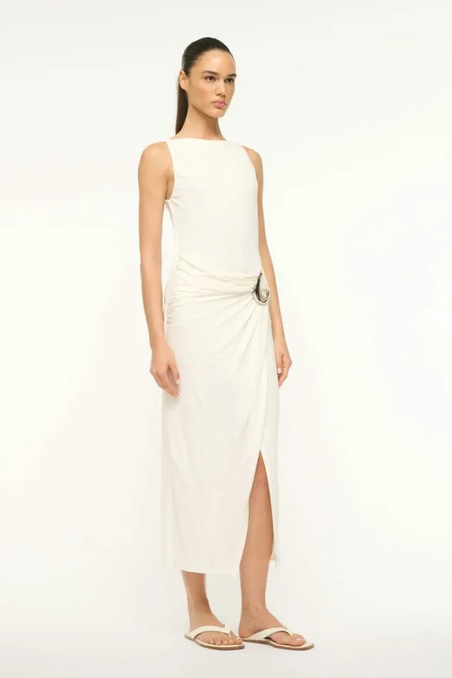 STAUD Dresses TALIA DRESS Ivory 8211 Women