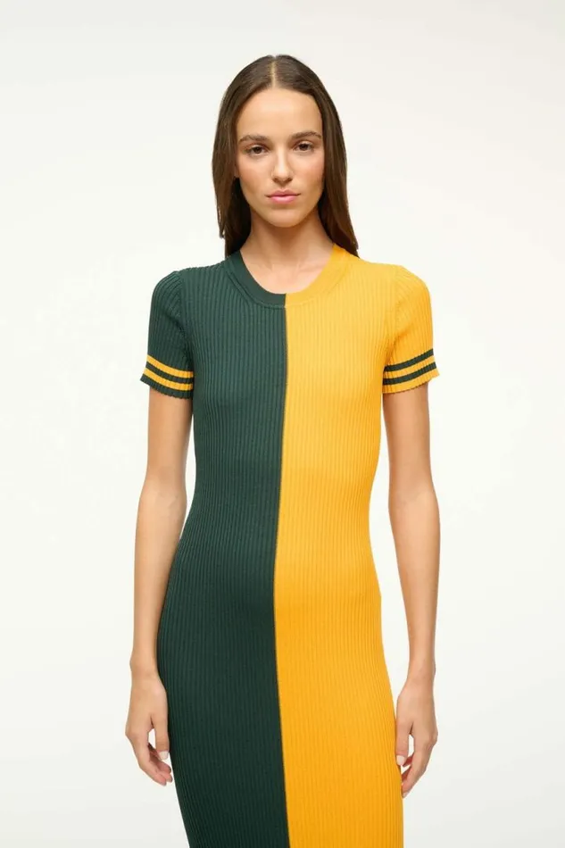 STAUD Dresses THE NFL COLLEEN DRESS Packers 8211 Women STAUD Dresses THE NFL COLLEEN DRESS Packers 8211 Women