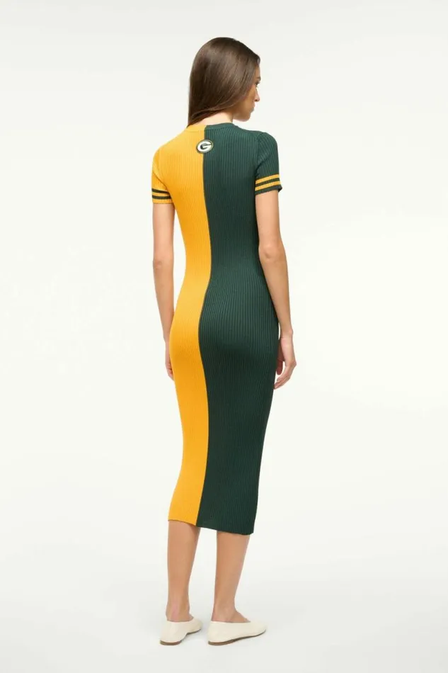 STAUD Dresses THE NFL COLLEEN DRESS Packers 8211 Women STAUD Dresses THE NFL COLLEEN DRESS Packers 8211 Women