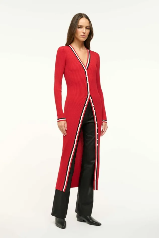 STAUD Dresses THE NFL SHOKO SWEATER Chiefs 8211 Women STAUD Dresses THE NFL SHOKO SWEATER Chiefs 8211 Women
