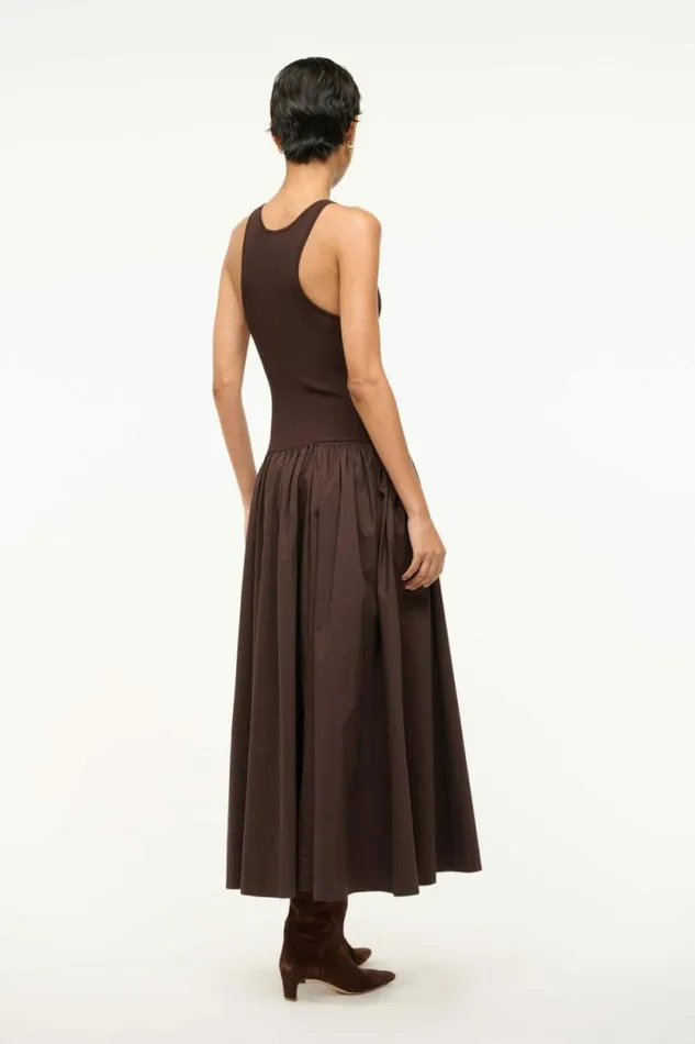 STAUD Dresses YAMILA DRESS Earth 8211 Women