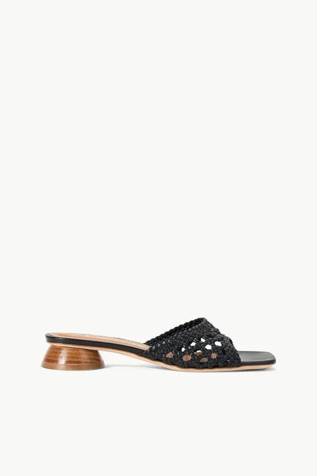 STAUD Heels SIMONE CROCHET HEEL Black 8211 Women