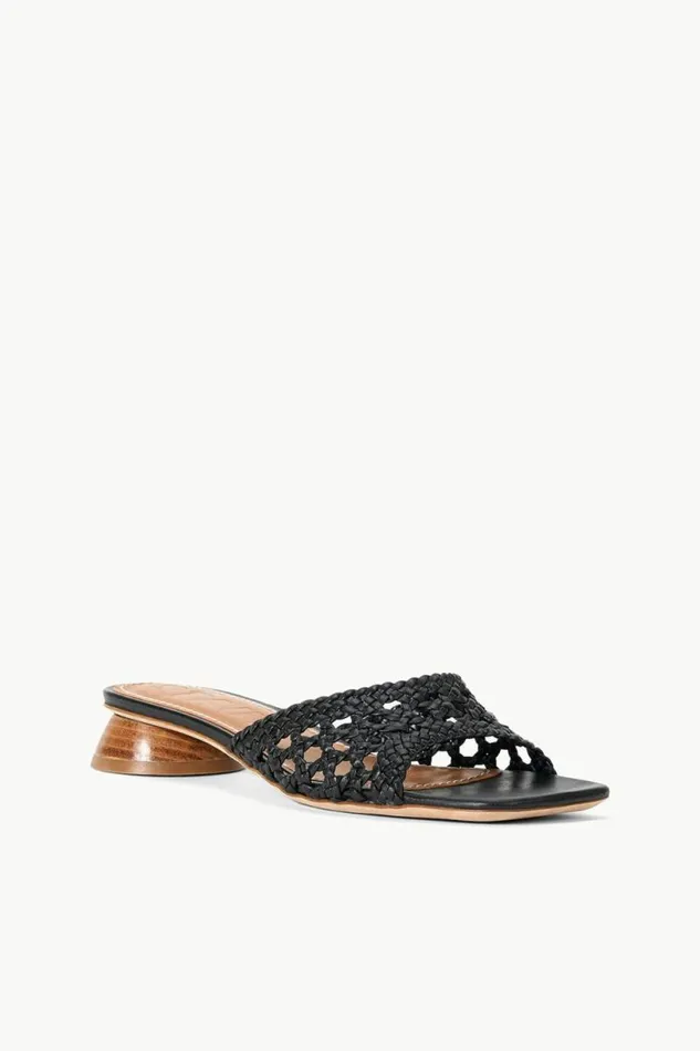 STAUD Heels SIMONE CROCHET HEEL Black 8211 Women STAUD Heels SIMONE CROCHET HEEL Black 8211 Women