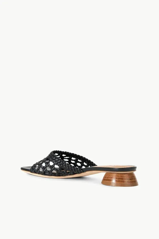 STAUD Heels SIMONE CROCHET HEEL Black 8211 Women STAUD Heels SIMONE CROCHET HEEL Black 8211 Women