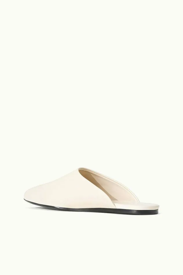 STAUD Mules and Flats CUSTOM ABBY SLIPPER Cream 8211 Women