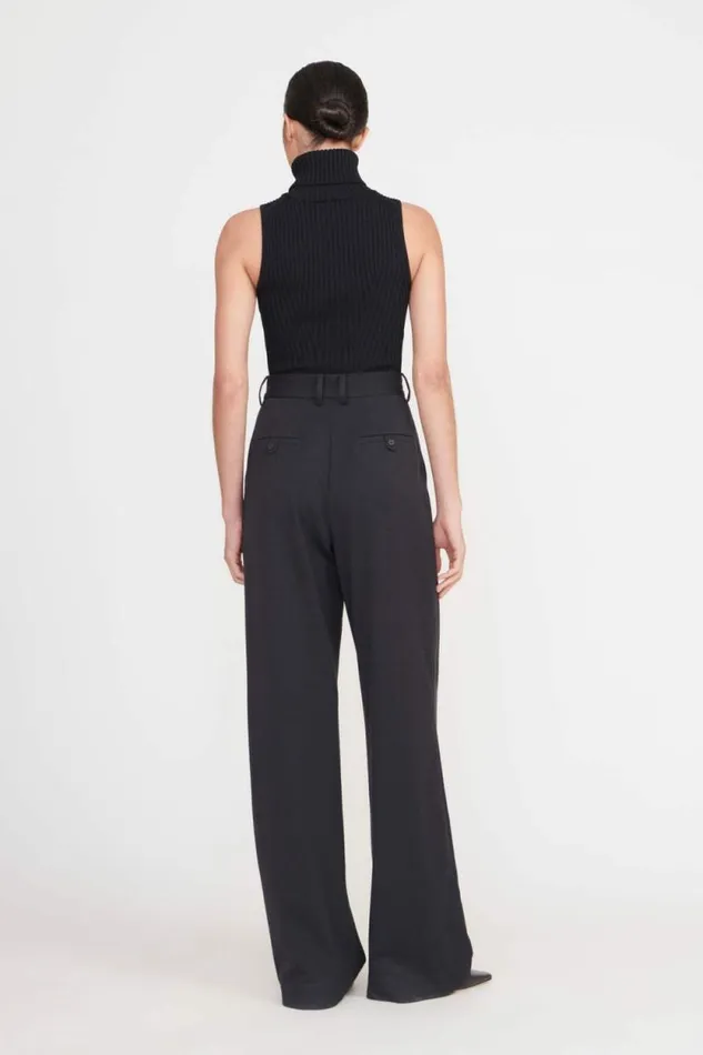 STAUD Pants and Shorts LUISA PANT Black Suiting 8211 Women