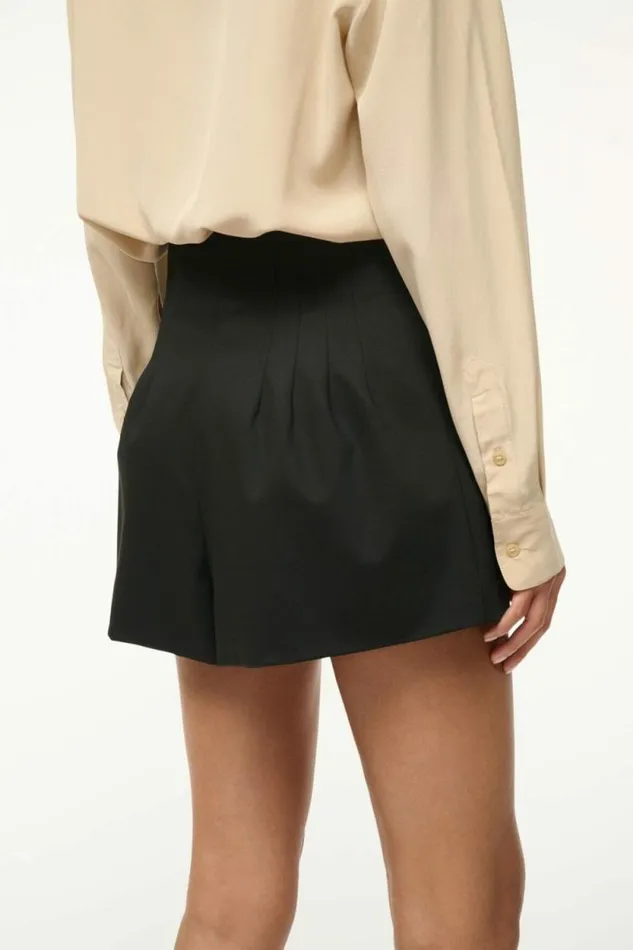 STAUD Pants and Shorts MAGPIE SHORTS Black 8211 Women STAUD Pants and Shorts MAGPIE SHORTS Black 8211 Women