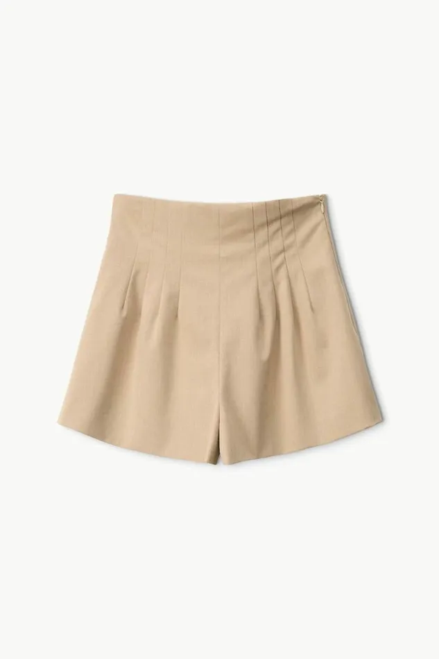 STAUD Pants and Shorts MAGPIE SHORTS Stone 8211 Women STAUD Pants and Shorts MAGPIE SHORTS Stone 8211 Women