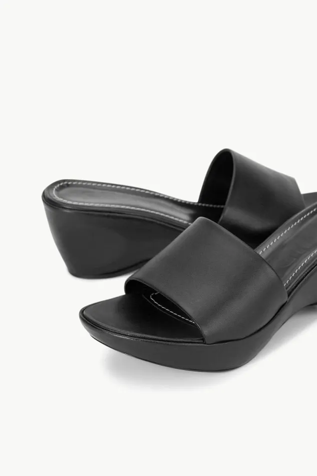 STAUD Platforms and Wedges GINNY WEDGE Black 8211 Women