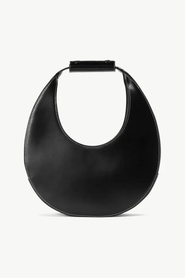 STAUD Shoulder MOON BAG Black 8211 Women