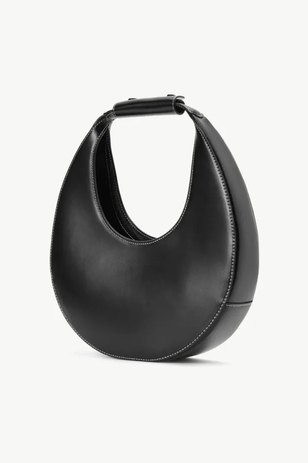 STAUD Shoulder MOON BAG Black 8211 Women
