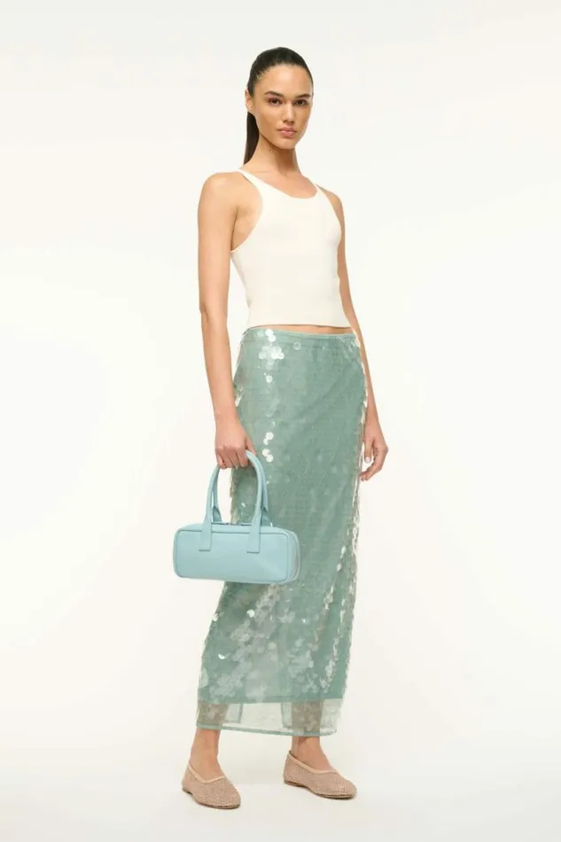 STAUD Shoulder THE DUDE SHOULDER BAG Mist 8211 Women STAUD Shoulder THE DUDE SHOULDER BAG Mist 8211 Women