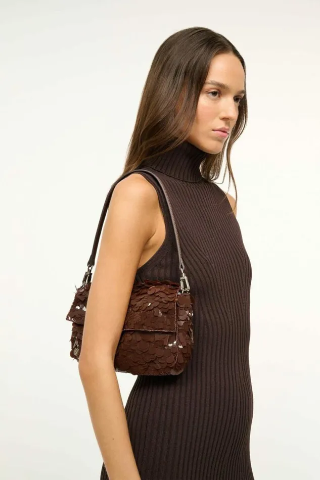 STAUD Shoulder TIMMY SHOULDER BAG Cacao 8211 Women STAUD Shoulder TIMMY SHOULDER BAG Cacao 8211 Women