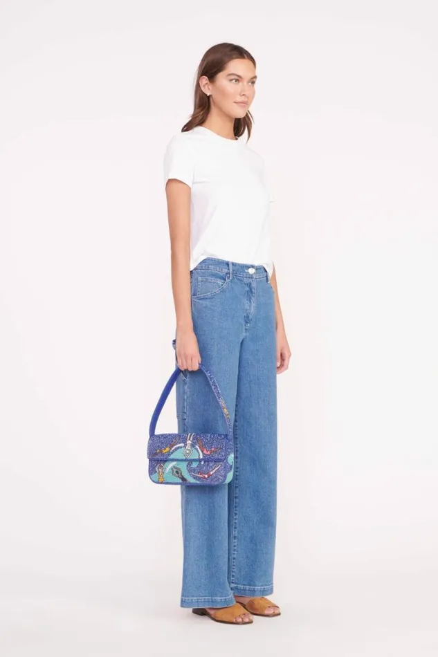 STAUD Shoulder TOMMY BEADED BAG Swimmers 8211 Women STAUD Shoulder TOMMY BEADED BAG Swimmers 8211 Women