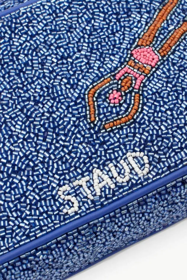 STAUD Shoulder TOMMY BEADED BAG Swimmers 8211 Women STAUD Shoulder TOMMY BEADED BAG Swimmers 8211 Women
